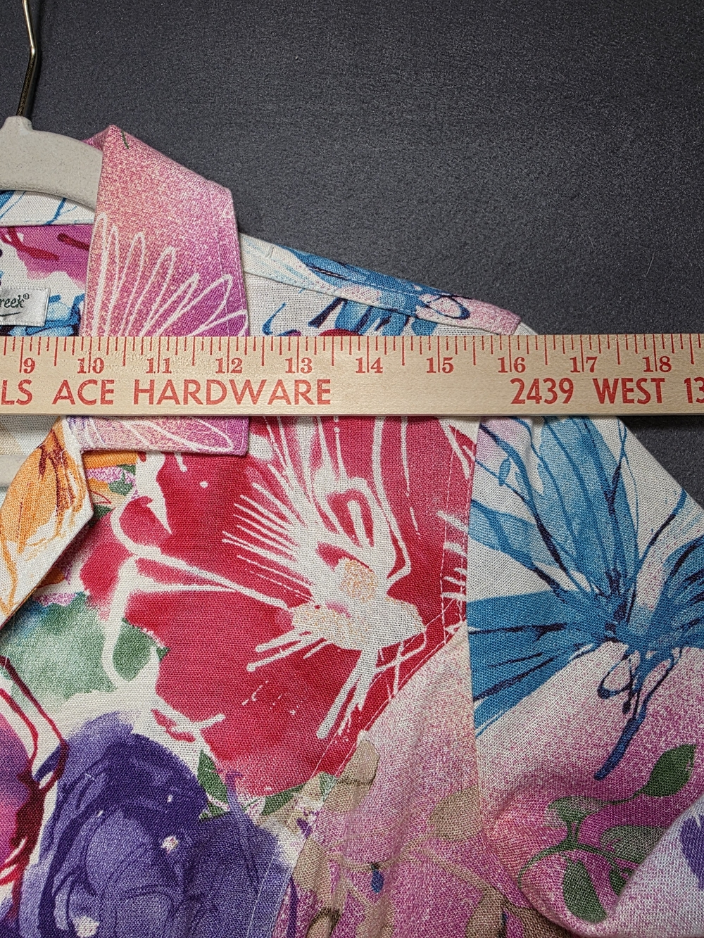 Colorful Floral Button-Front Jacket - Multicolor - Picture 13 of 13